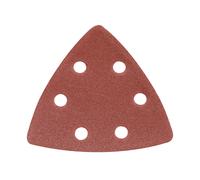 Silverline Hook & Loop Triangle Sheets 90mm 10pk 120 Grit