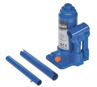 Silverline Hydraulic Bottle Jack 4 Tonne (245113), BLUE