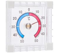 Silverline Indoor/Outdoor Stick-On Thermometer -50° to +50°C (985719)