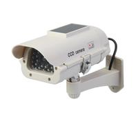 Silverline LED Solar Powered Dummy Cctv Camera