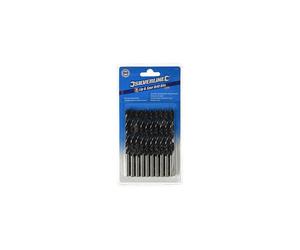 Silverline Lip & Spur Drill Bits 8mm 10pk - 721675 - lip spur drill bits silverline 8mm 10pk 721675