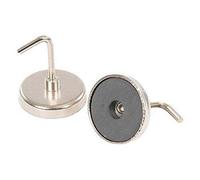 Silverline Magnetic Hooks 2Pk - 35mm
