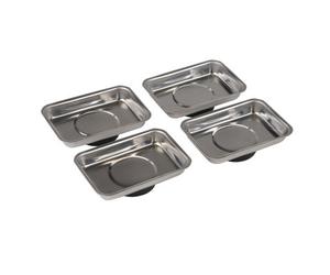 Silverline Magnetic Tray Set 4Pce - 95 X 65mm