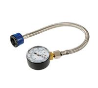Silverline Mains Water Pressure Test Gauge 0-11bar (0-160psi) (482913), Silver