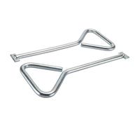 Silverline Manhole Cover Keys T-End 2pk 320mm (224675)