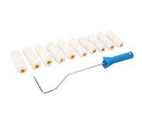 Silverline Tools Mini Roller Frame 100mm with 10 Sleeves (555252)