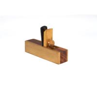 Silverline Miniature Scraper Plane 80mm Long Rosewood Brass & 15mm Cutter New