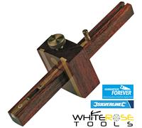 Silverline Mortice Gauge Wood Scriber Scribing Marker Joiner Brass 230mm