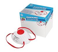 SilverLine Moulded Valved Respirator (Pack of 10)