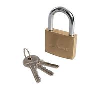 Silverline Tools Padlock MSS04 Brass 50 mm