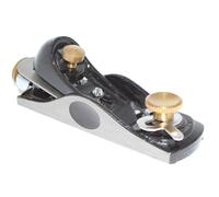 Silverline No 2 Block Plane 35mm Carbon Low Angle Steel Cutter Woodworking New