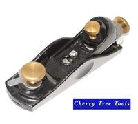 Silverline No 2 Block Plane with 35mm Carbon Steel Cutter for Woodworking