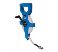 Silverline Open Reel Surveyors Tape - 30M / 100Ft X 13mm