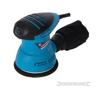 SILVERLINE ORBITAL SANDER 240W 125MM ELECTRIC RANDOM ORBIT DETAIL PALM 870944