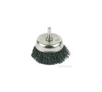 Silverline PB04 Rotary Steel Wire Cup Brush 75mm - 6mm Shank