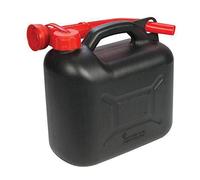 Silverline Plastic Fuel Can 5Ltr Black