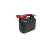 Silverline Plastic Fuel Can 5Ltr Black 199991