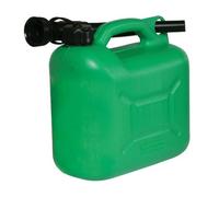 Silverline Plastic Fuel Can 5Ltr - Green