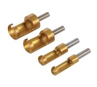 Silverline Plug Cutter (Pack of 4) in Bronze Silverline Bronze