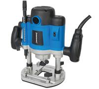 Silverline Plunge Router 1/2" 2050W Brushed Motor Professional Plunge Router