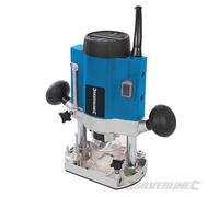 Silverline Diy 1020w Plunge Router 1/4" 1020w - 14 Woodwork 40mm Depth 329863 - plunge silverline diy 1020w router 14 woodwork 40mm depth 329863