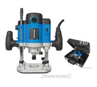 Silverline 2050W UK 2050W Plunge Router 1/2" 124799