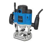 Silverline Plunge Router (UK Plug) in Blue Silverline Blue