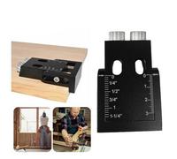 Silverline Pocket Hole Screw Jig Woodworking Guide Drill