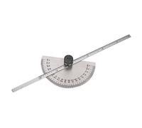 Silverline Protractor with Depth Gauge Scale 150mm (783181)