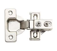 Silverline Quiet Soft Close Cabinet Door Hinges, Face Frame 3/4 Inch Overlay, with Built-in Dampers, Strong Heavy Duty Steel for Kitchen Bathroom, 6 Pack