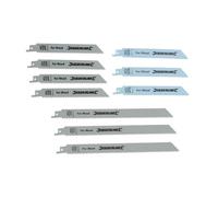 Silverline 783087 Recip Saw Blades for Wood and Metal 10pce HCS - 240 and 150 mm