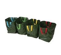 Silverline Recycling Bags 4pk 400 x 320 x 320mm (410631), Green