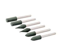 Silverline Rotary Tool Rubber Polishing Point Set 6Pce