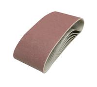 Silverline Tools Sanding Belts 363320 – 100 x 610 mm, 80 Grit – 5pk