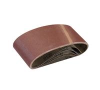 Silverline Tools Sanding Belts 901495 – 75 x 457 mm, 120 Grit, 5-pack