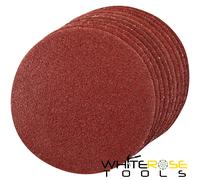 Silverline 934116 Hook and Loop Discs 300 mm 10pk 300 mm 80 Grit