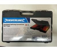 11 Piece Insulated Soft Grip Screwdriver Set - screwdriver set insulated silverline softgrip 918535 11 11pce pieces