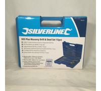 Silverline SDS Plus Masonry Drill & Steel Set of 15 pieces. 196570