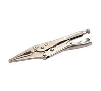 Silverline Self Locking Long Nose Pliers Quick Release Adjustable Grips 225mm