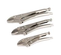 Silverline Self Locking Pliers Set 3pce