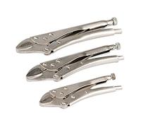 Silverline PL109 Self Locking Pliers Set 3Pce 3Pce Each 1