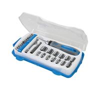 Silverline Socket & Driver Set (Pack of 28) in Silver Silverline Silver