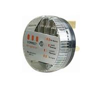 Silverline Socket Tester 50mm dia Electrical DIY Tool