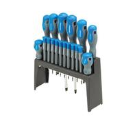 Silverline Soft-Grip Screwdriver Set 18Pce - 18Pce
