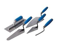 Silverline Soft-Grip Trade Trowel Set 5pce (395016)