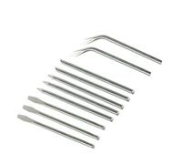 Silverline Soldering Iron Tips, 10 Pieces Set 40 W