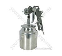 Silverline Spray Gun Suction Feed - 750ml