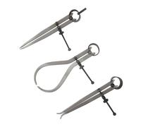 Silverline Spring Caliper Set (Pack of 3) in Silver Silverline Silver