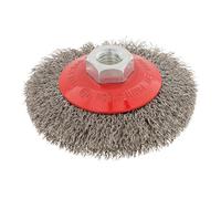 Silverline Stainless Steel Crimp Bevel Brush