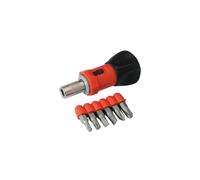 Silverline Stubby Ratchet Screwdriver Set 7pce 250488